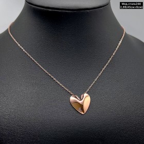 Цепочка мед.сталь24К 10216 (45 см+6 см.) 